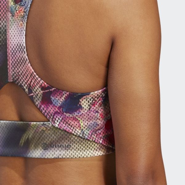 Adidas Melbourne Tennis Crop Top Multicolore