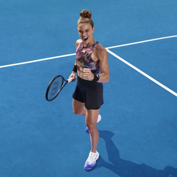 Adidas Melbourne Tennis Crop Top Multicolore