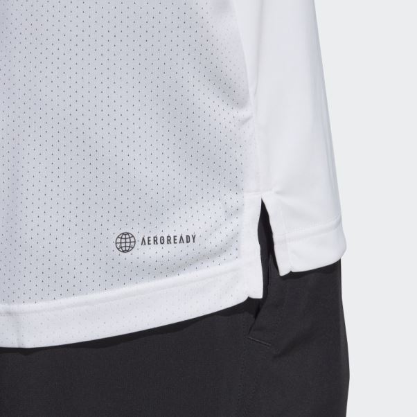 Polo Adidas Club Tennis Blanc