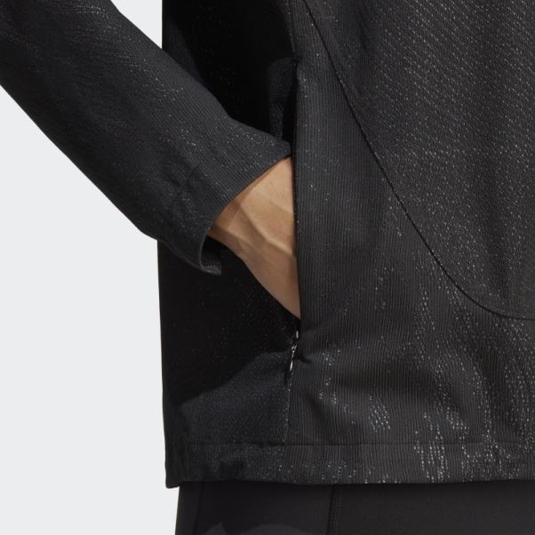 Veste De Running Adidas Adizero Noir