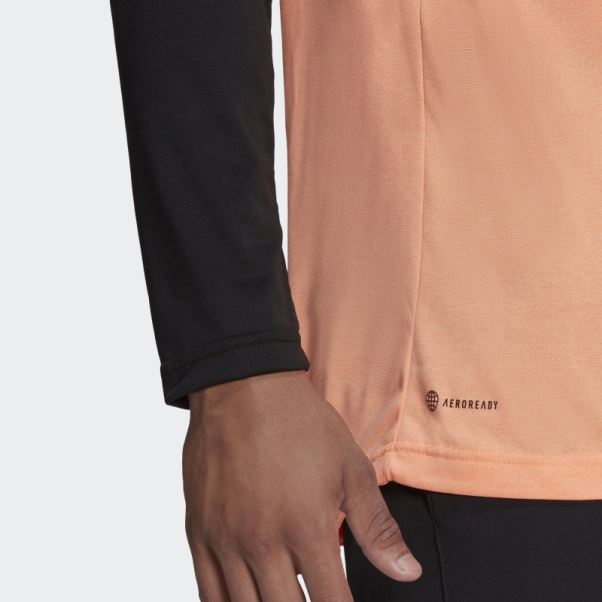 Maillot Manches Longues Adidas Cinq Dix Orange
