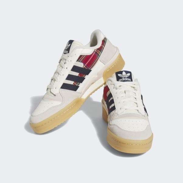 Adidas Forum Exhibition Chaussures Basses Bleu Marine