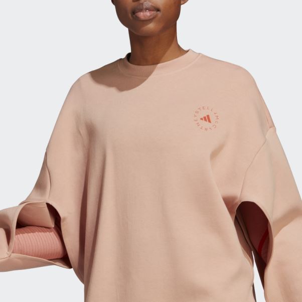 Adidas By Stella Mccartney Sweat Chaud Amande Douce