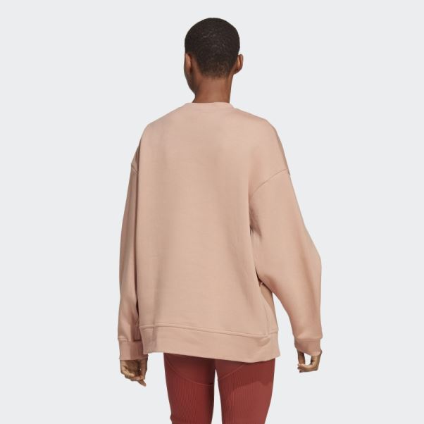 Adidas By Stella Mccartney Sweat Chaud Amande Douce
