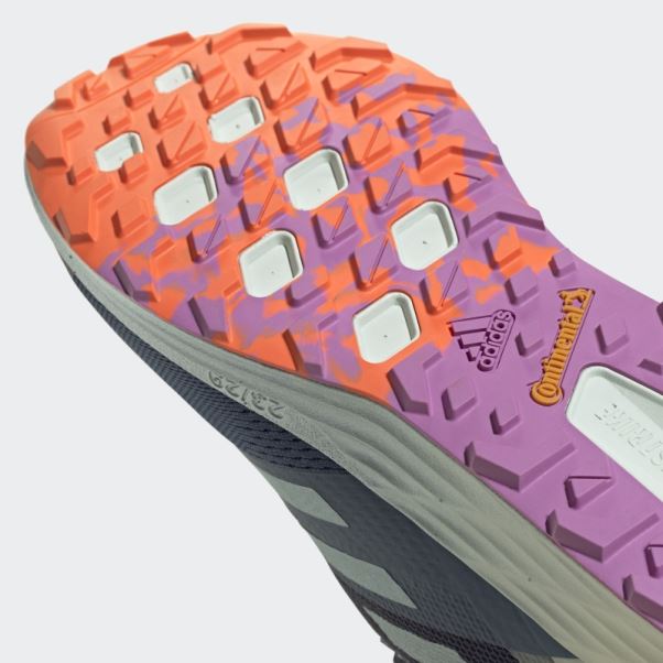 Acier Terrex Deux Flux Chaussures De Course Sur Sentier Adidas