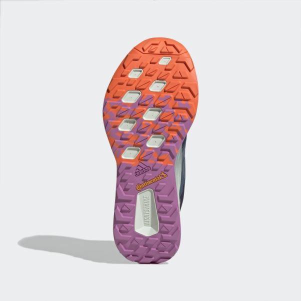 Acier Terrex Deux Flux Chaussures De Course Sur Sentier Adidas