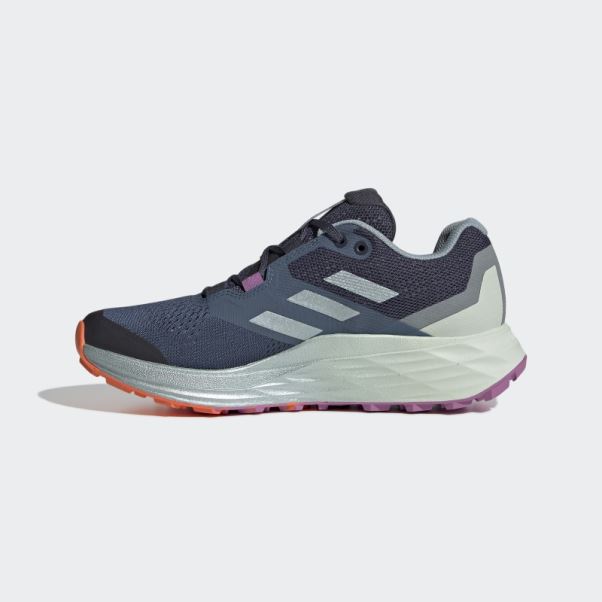 Acier Terrex Deux Flux Chaussures De Course Sur Sentier Adidas