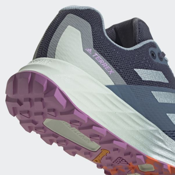 Acier Terrex Deux Flux Chaussures De Course Sur Sentier Adidas