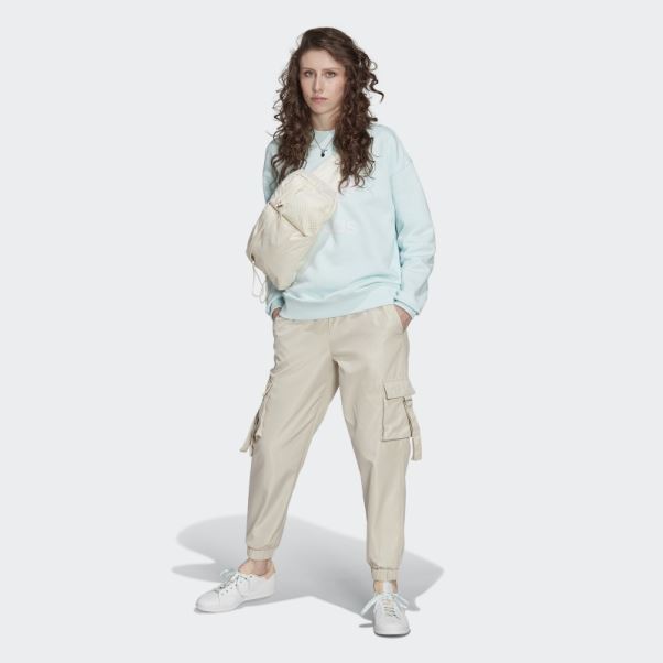 Sweat Adidas Trèfle Bleu Mode
