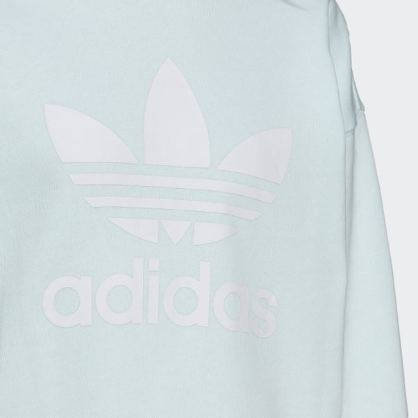 Sweat Adidas Trèfle Bleu Mode