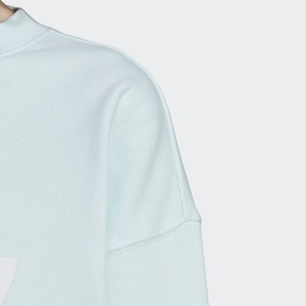 Sweat Adidas Trèfle Bleu Mode