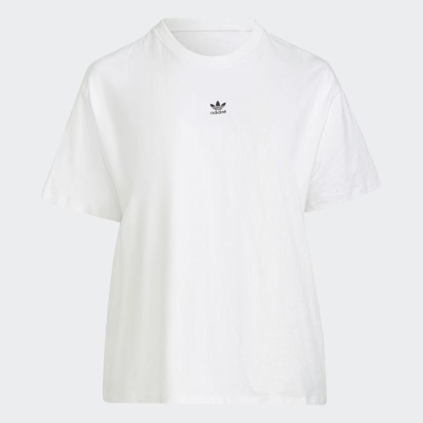 T-shirt (taille Plus) Blanc Adidas