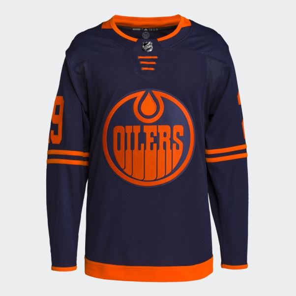 Maillot Adidas Nhl Hockey Sur Glace Aeroready Bleu Marine 09 Ccm-sld