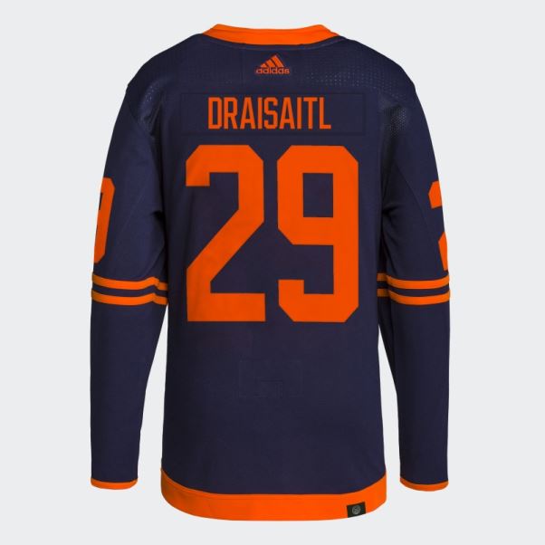 Maillot Adidas Nhl Hockey Sur Glace Aeroready Bleu Marine 09 Ccm-sld