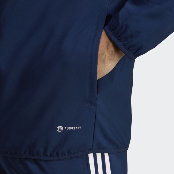Coupe Vent Adidas Tiro 23 League Bleu Marine