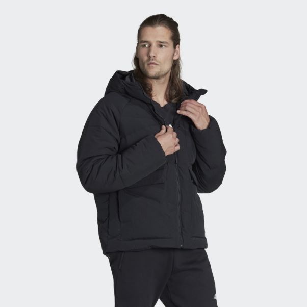 Doudoune Big Baffle Adidas Noir