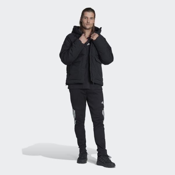 Doudoune Big Baffle Adidas Noir