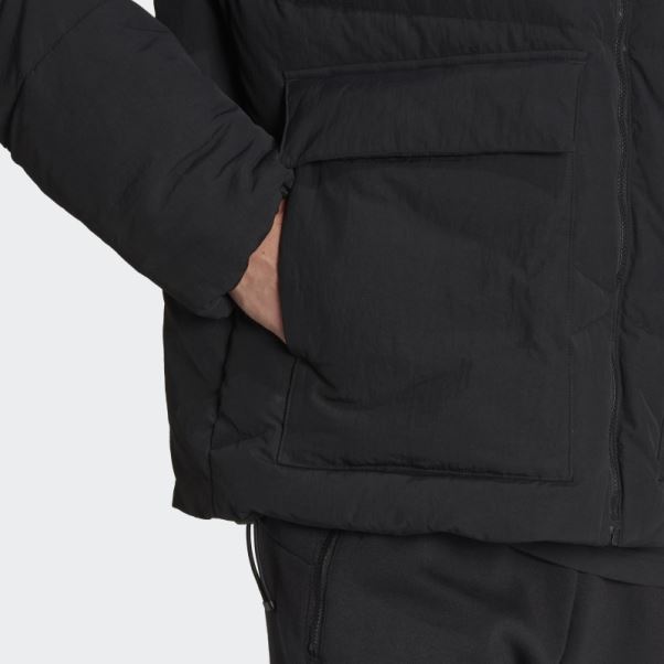 Doudoune Big Baffle Adidas Noir