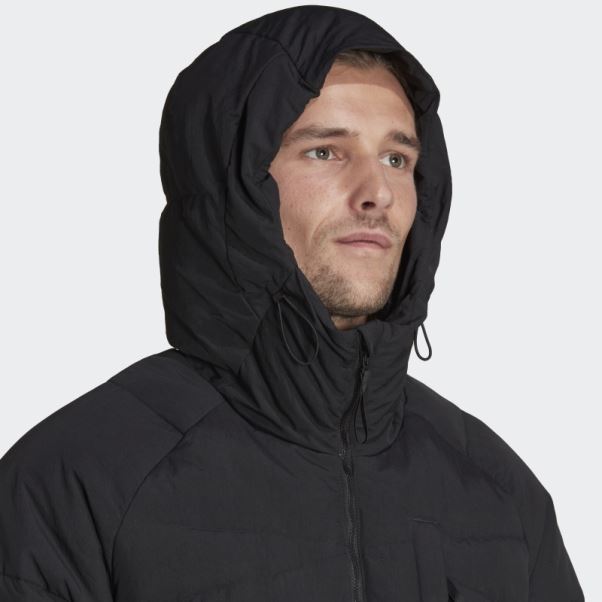 Doudoune Big Baffle Adidas Noir