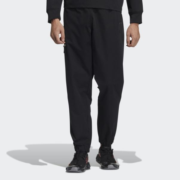 Pantalon Zip Adidas Noir