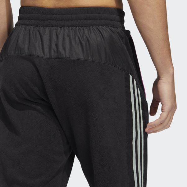 Pantalon De Jogging Polaire Noir Adidas