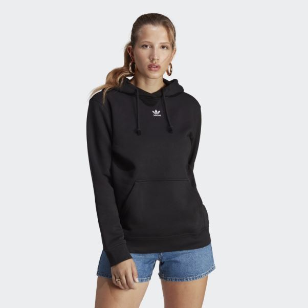 Sweat à Capuche Adidas Adicolor Essentials Noir