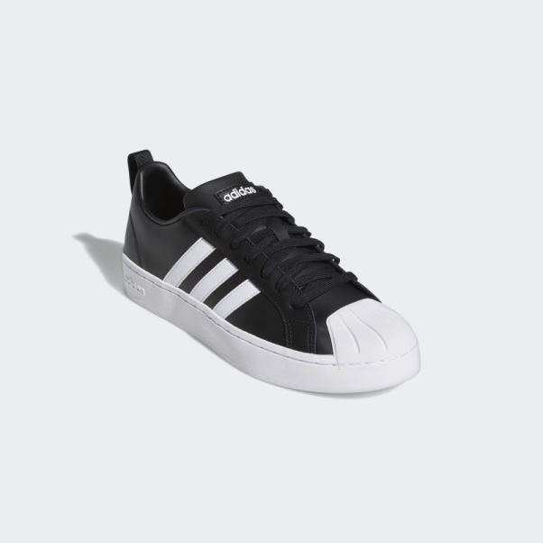 Chaussures Streetcheck Cloudfoam Court Low Noir Adidas