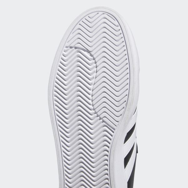 Chaussures Streetcheck Cloudfoam Court Low Noir Adidas