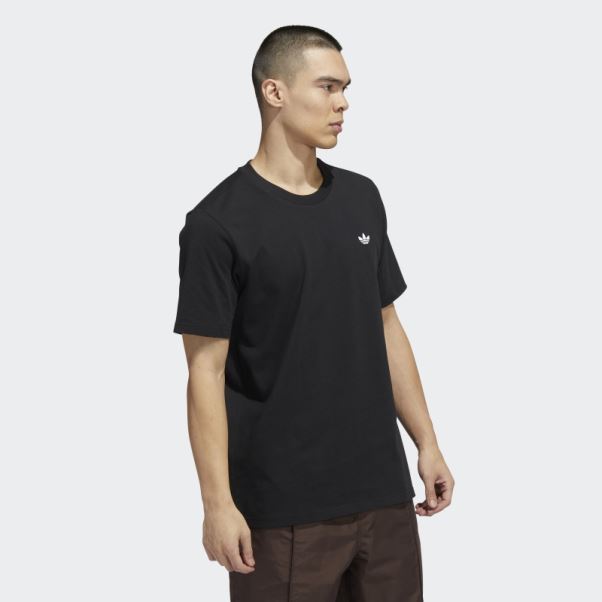 Adidas T-shirt Logo Skateboarding 4.0 Noir (non Genré)