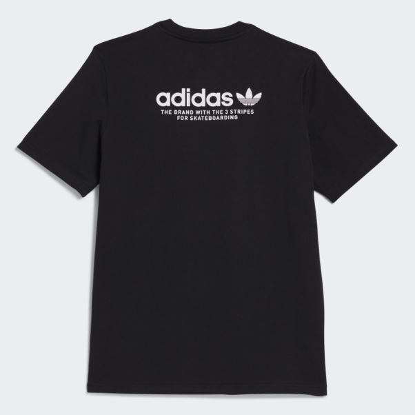 Adidas T-shirt Logo Skateboarding 4.0 Noir (non Genré)