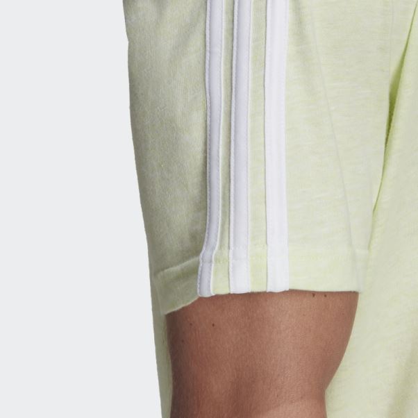 T-shirt à 3 Bandes Essentials Lime Mel Adidas