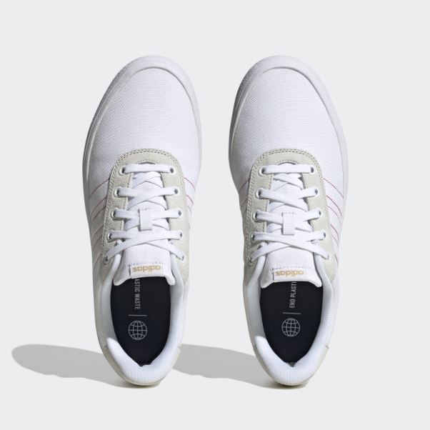Chaussures Vulc Raid3r 3-stripes Adidas Blanc