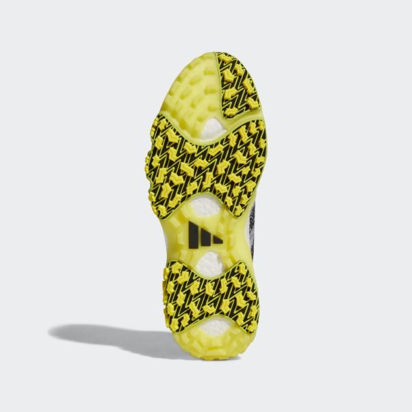 Adidas Codechaos 22 Chaussures De Golf Sans Crampons Jaune