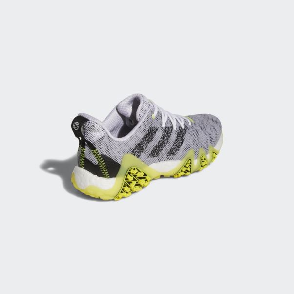 Adidas Codechaos 22 Chaussures De Golf Sans Crampons Jaune