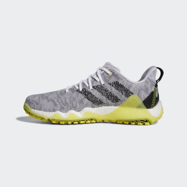 Adidas Codechaos 22 Chaussures De Golf Sans Crampons Jaune