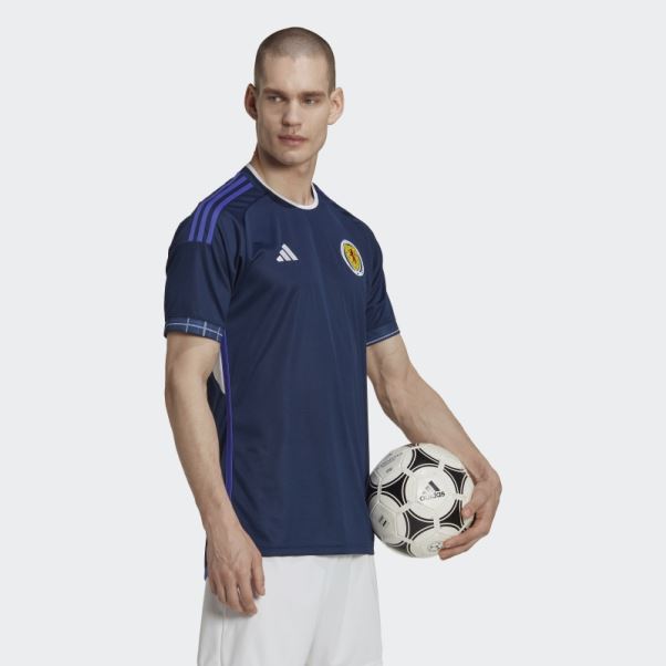 Maillot Domicile Ecosse 22 Adidas Bleu Marine