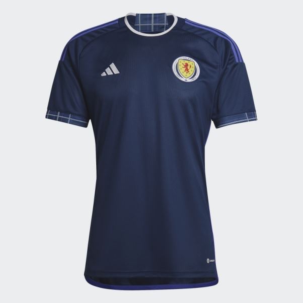 Maillot Domicile Ecosse 22 Adidas Bleu Marine