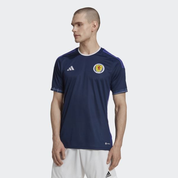 Maillot Domicile Ecosse 22 Bleu Marine Adidas