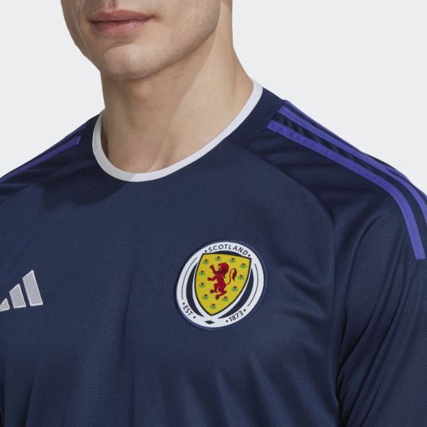 Maillot Domicile Ecosse 22 Bleu Marine Adidas