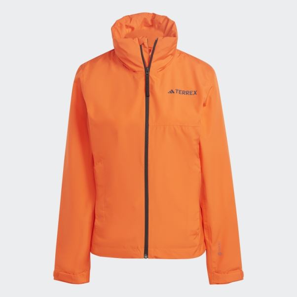 Veste De Pluie 2 Couches Adidas Terrex Multi Rain.rdy Orange