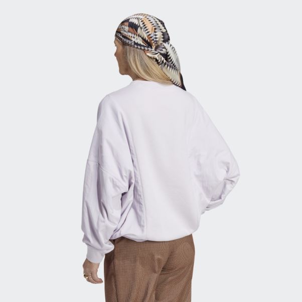 Pull Hybride En Nylon Premium Essentials Adidas Silver Dawn
