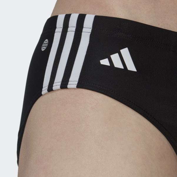 Maillot De Bain Adidas Classic 3-stripes Noir