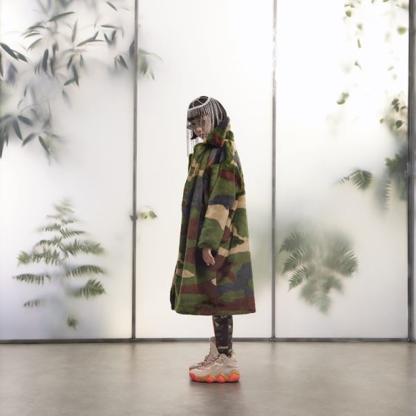 Manteau En Fausse Fourrure à Imprimé Camouflage Adidas