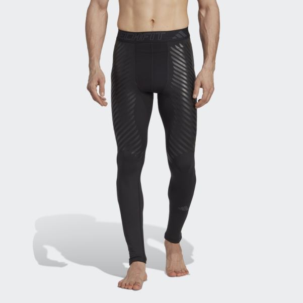 Collants Longs Adidas Techfit Control Training Noir