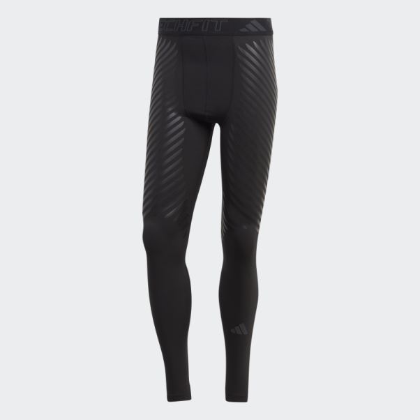 Collants Longs Adidas Techfit Control Training Noir