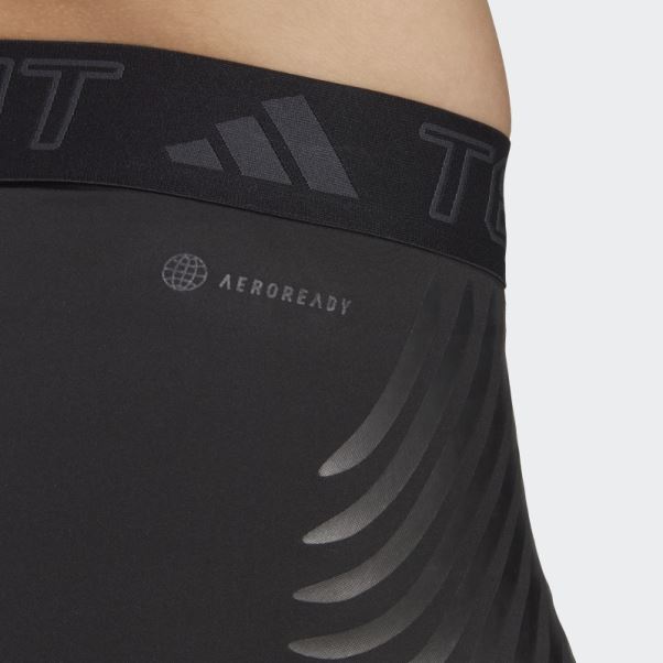 Collants Longs Adidas Techfit Control Training Noir