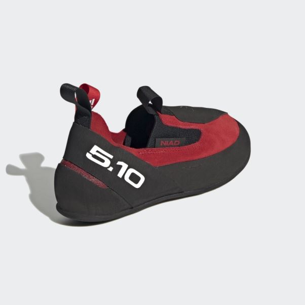 Chaussure D'escalade Five Ten Niad Moccasym Adidas Rouge