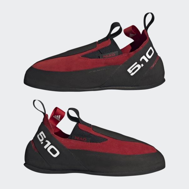 Chaussure D'escalade Adidas Five Ten Niad Moccasym Rouge