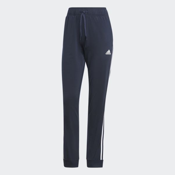 Encre Adidas Primegreen Essentials Warm-up Pantalon De Survêtement Slim Fuselé à 3 Bandes