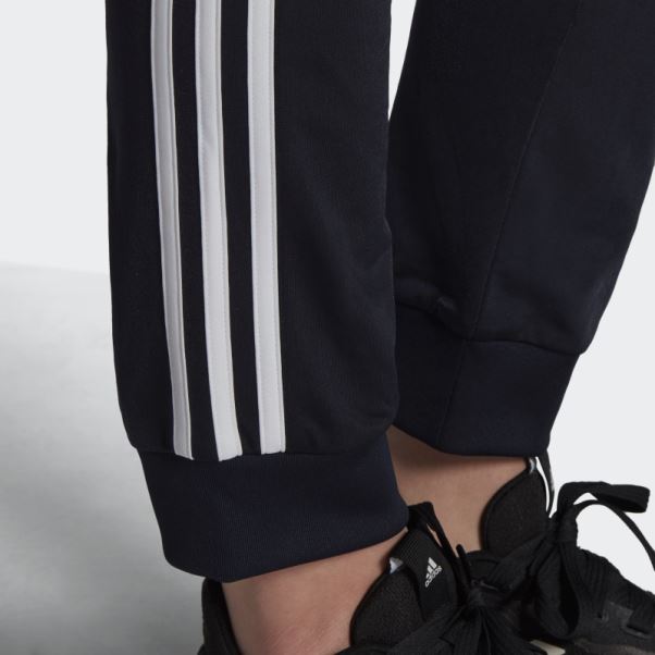 Encre Adidas Primegreen Essentials Warm-up Pantalon De Survêtement Slim Fuselé à 3 Bandes